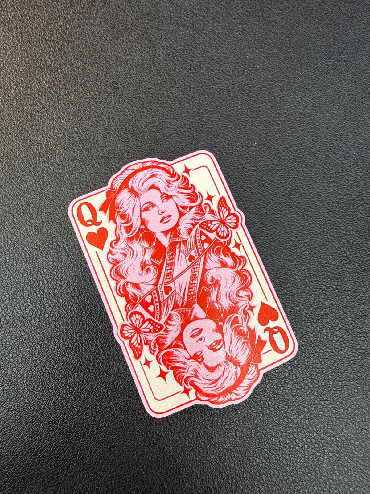 Dolly Parton Queen of Hearts Sticker