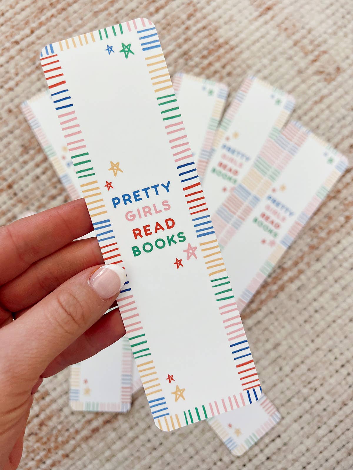 Bookmark - "Pretty Girls Read Books"