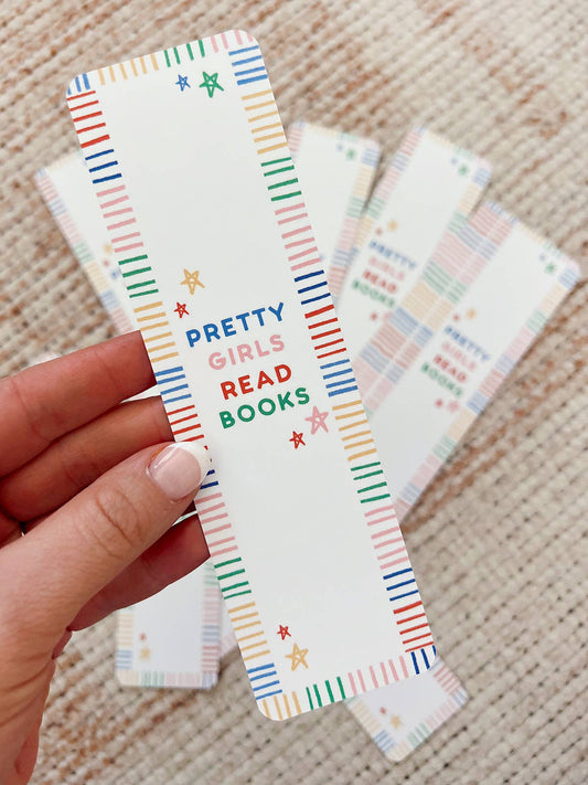 Bookmark - "Pretty Girls Read Books"