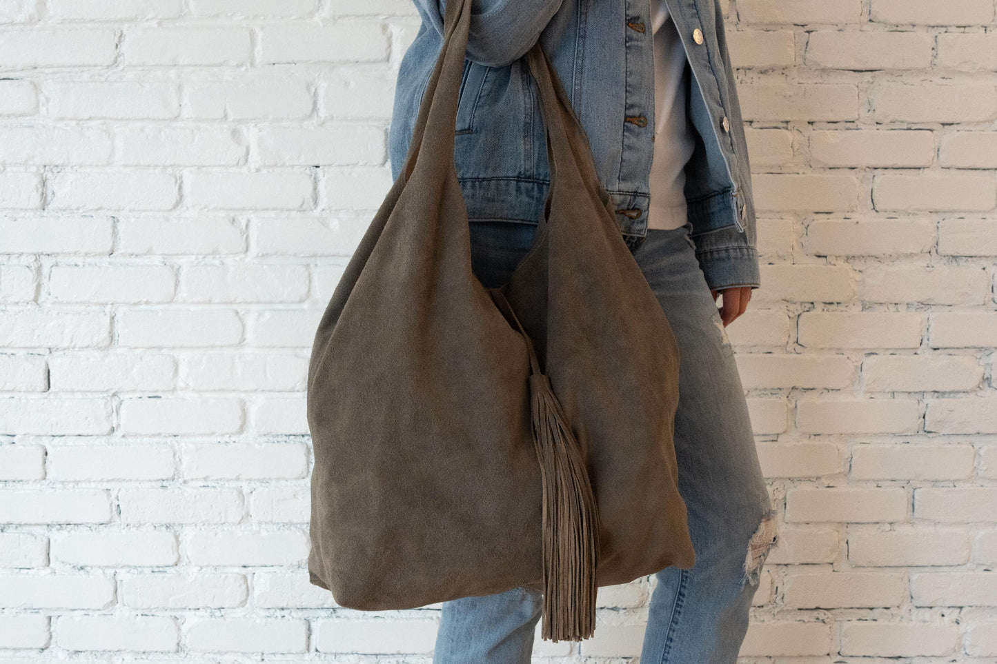 Moroccan Handcrafted Leather Tote: Stylish Everyday Carry for Work, Travel & Shopping, Slouchy Hobo Bag