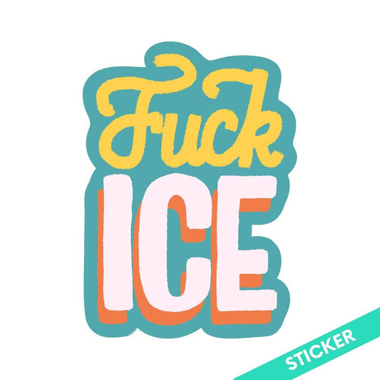 Ice Protest Sticker