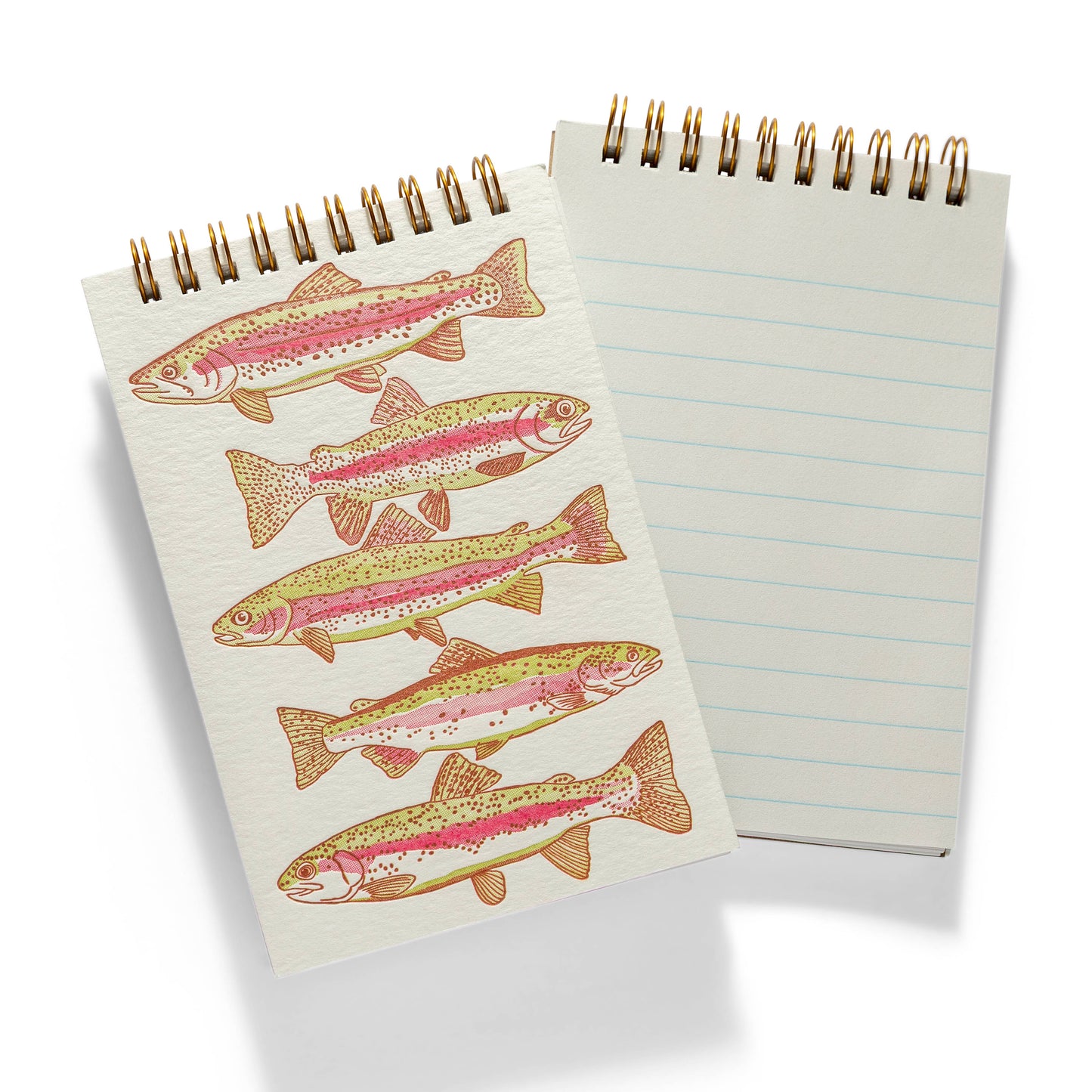 Rainbow Trout | Letterpress Notebook