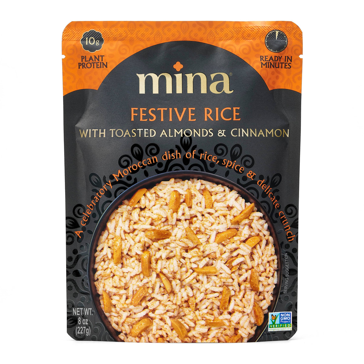 8 oz Festive Rice with Toasted Almonds & Cinnamon