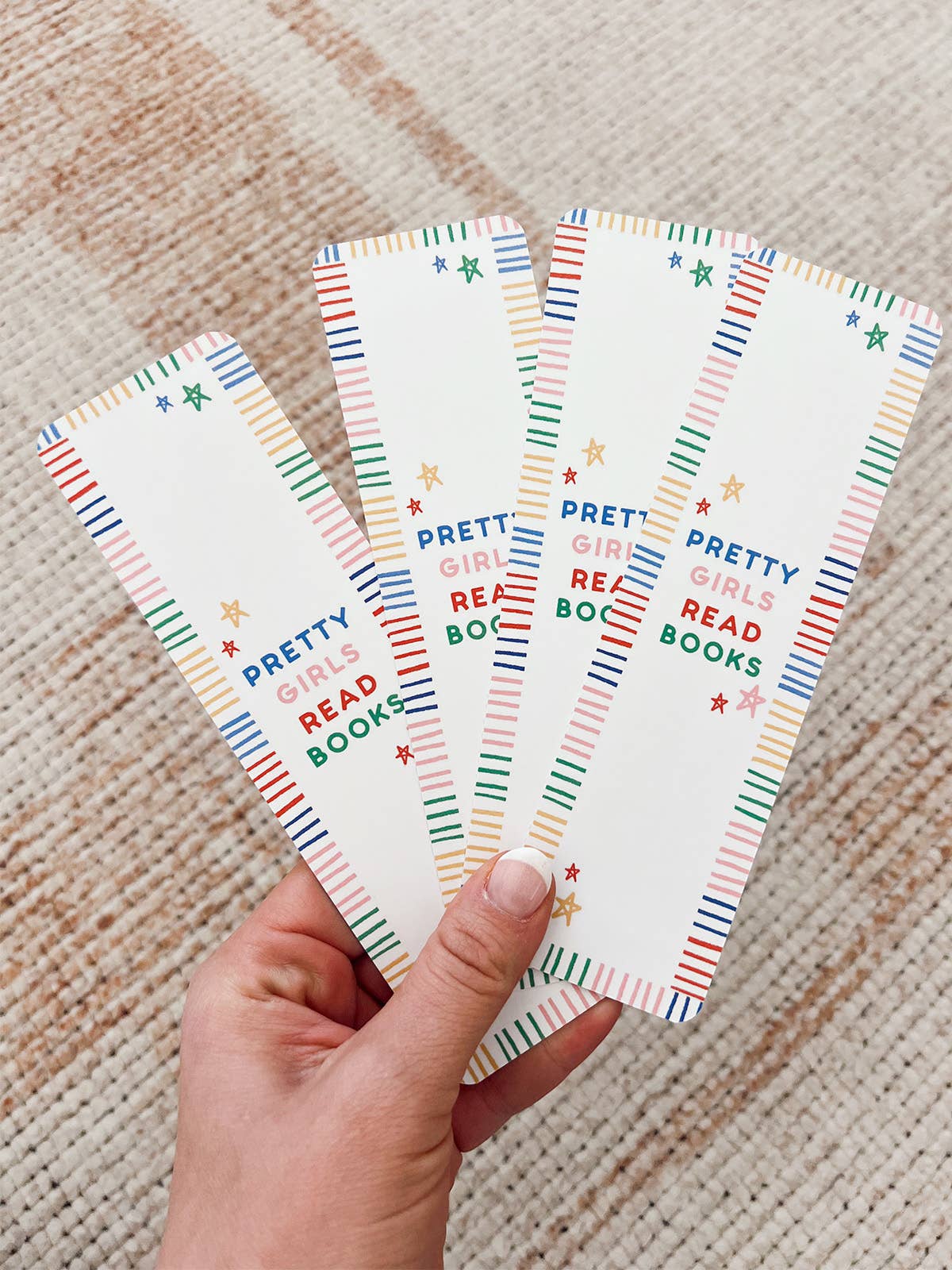 Bookmark - "Pretty Girls Read Books"