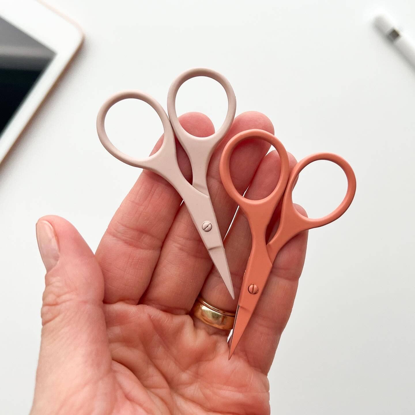 Small needlecraft scissors