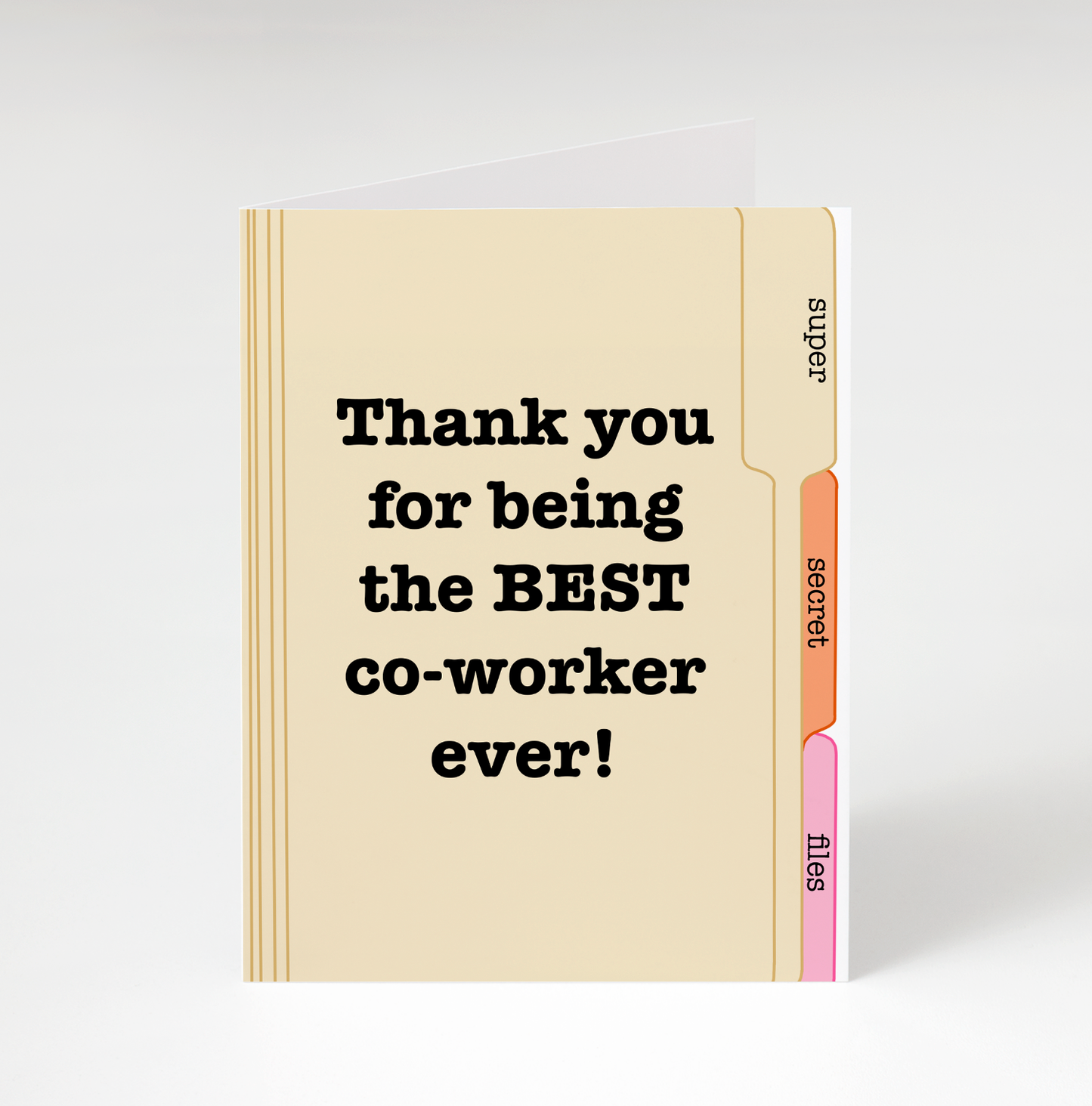 Best Co-worker Ever Greeting Card