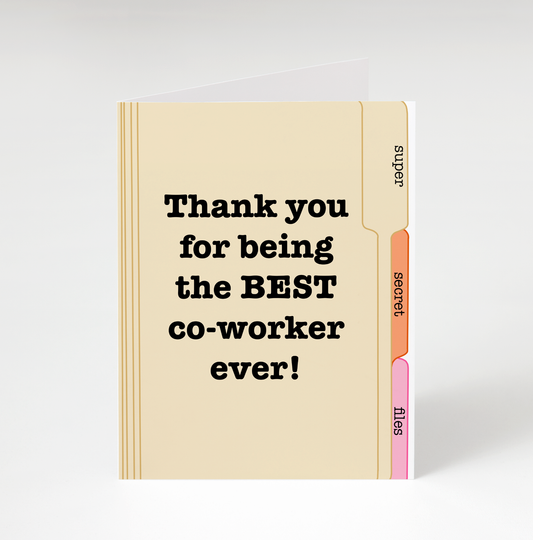 Best Co-worker Ever Greeting Card