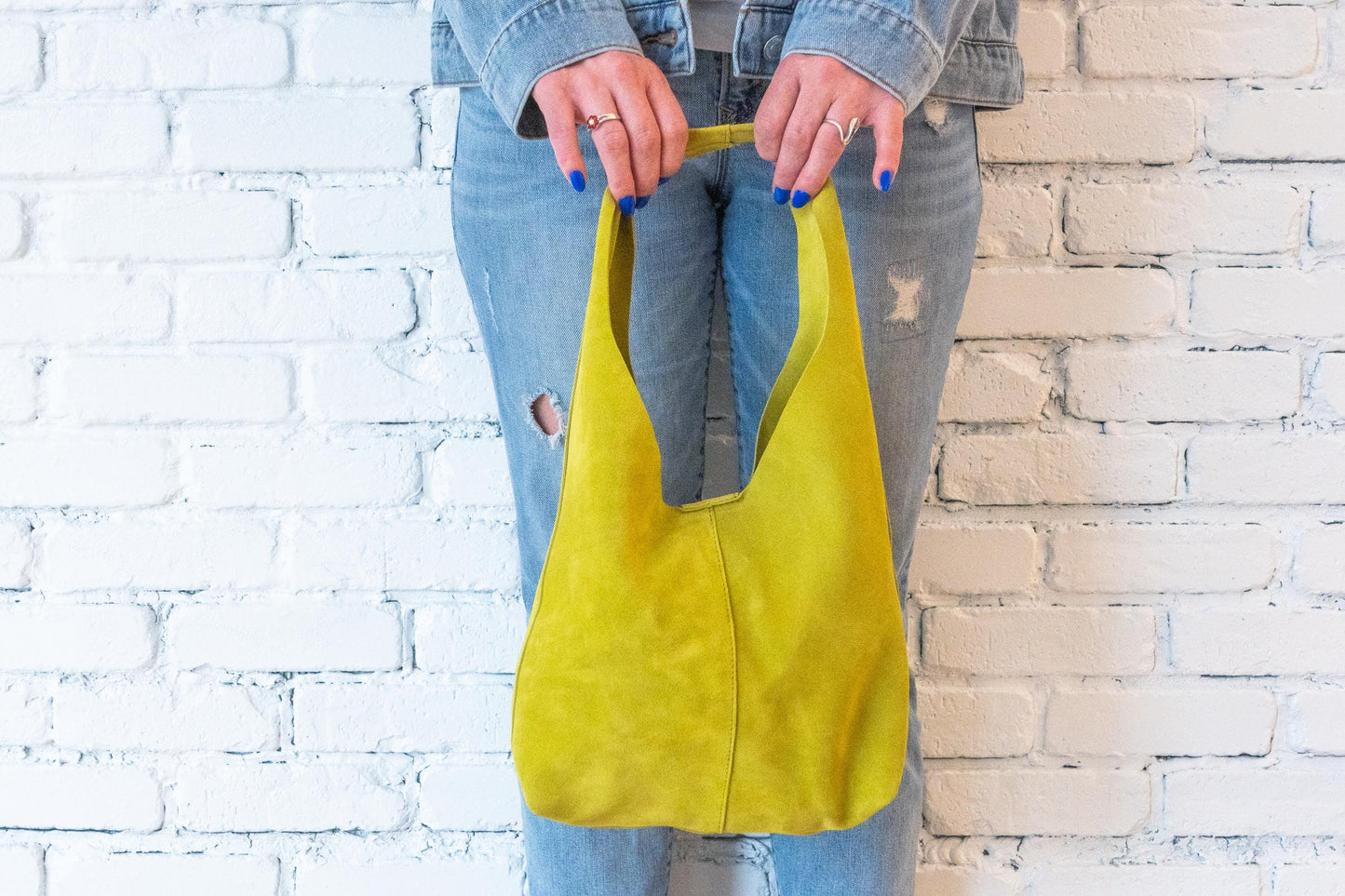 Artisanal Moroccan Suede Hobo Bag: Handcrafted Bohemian Chic Leather Purse for Women