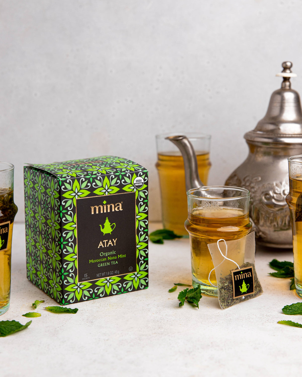 15 ct Atay Organic Moroccan Nana Mint Green Tea