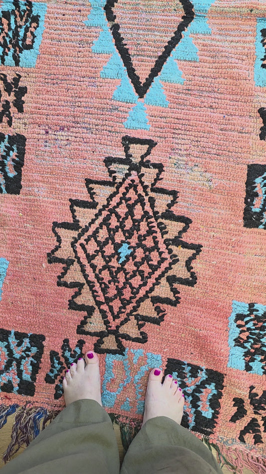 Vintage Moroccan Runner -001
