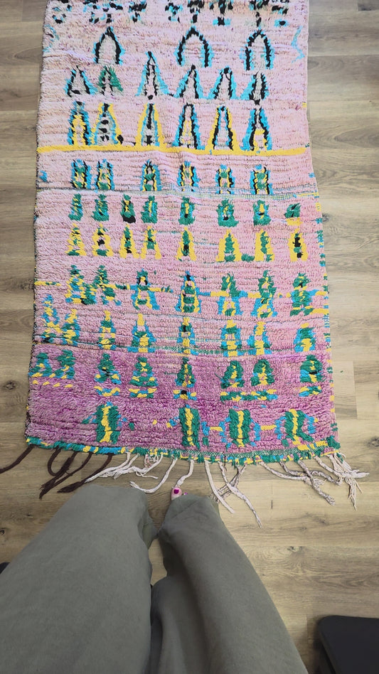 Vintage Moroccan Runner - 003