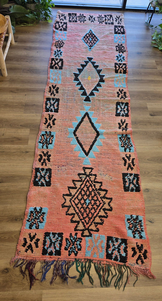 Vintage Moroccan Runner -001