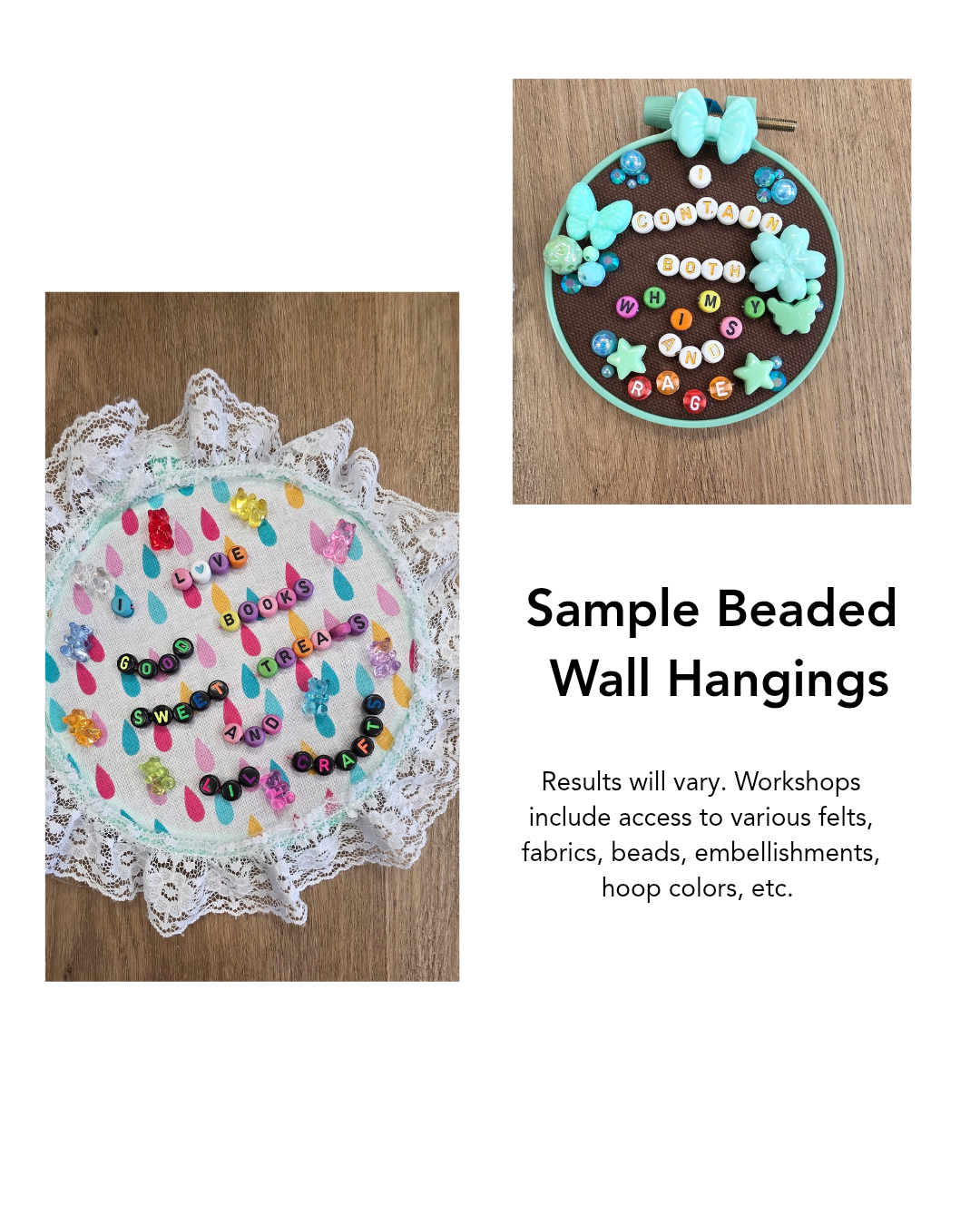Besties, Beads & BYOB — Creative Friday Night Workshops