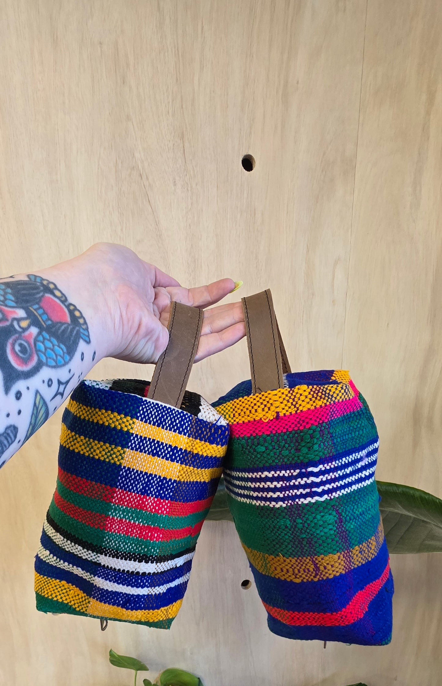 Upcycled Moroccan Blanket Dopp Kit – One‑of‑a‑Kind Travel Toiletry Bag in 3 Colorways (Medium & Large)