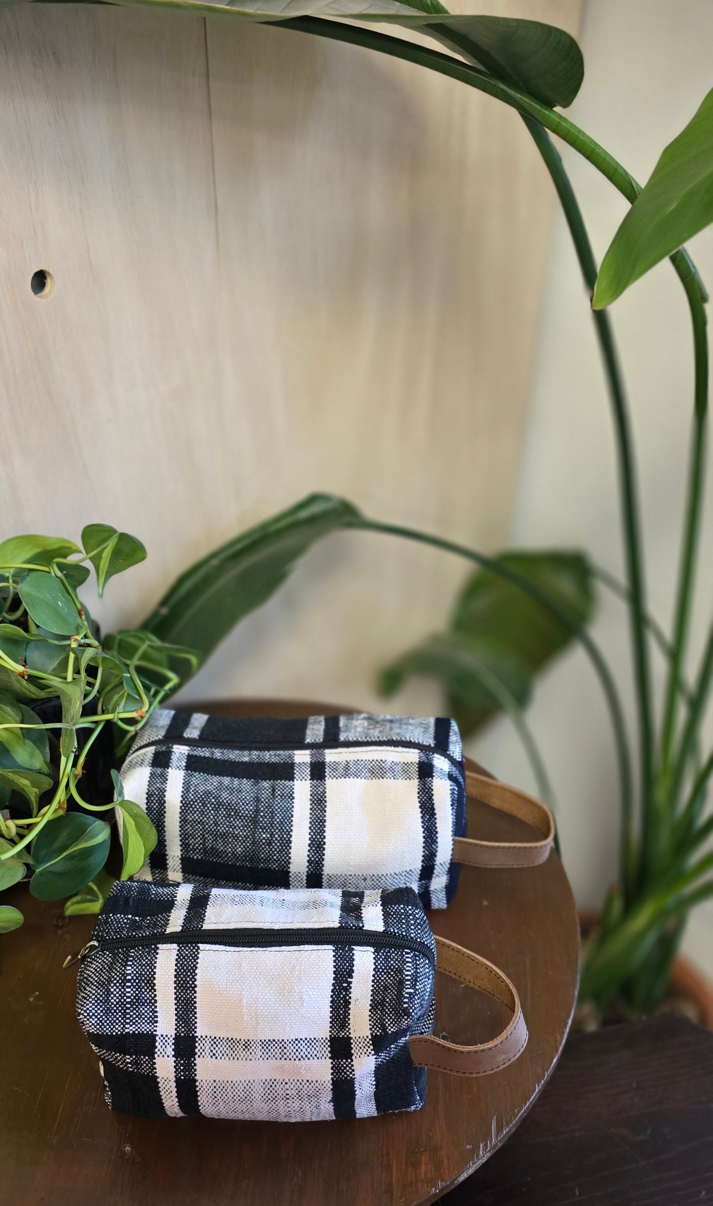 Upcycled Moroccan Blanket Dopp Kit – One‑of‑a‑Kind Travel Toiletry Bag in 3 Colorways (Medium & Large)