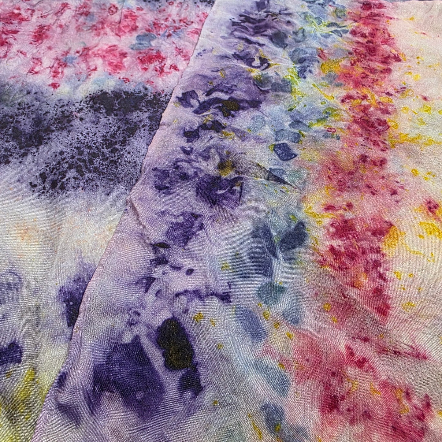 Design your own Silk Scarf (or pillowcase) using Natural Plant Dyes